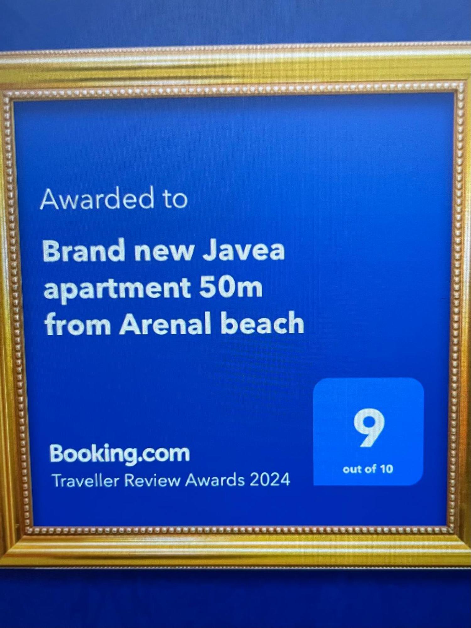 Brand New Javea Apartment 50M From Arenal Beach Exteriör bild